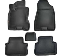 Коврики в салон L.Locker 5D EVA на Ниссан Икс Трейл Т31 / Nissan X-Trail (Т31) 2007–2014, цвет ЧЕРНЫЙ/черный EVANISXTRLT31