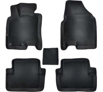 Коврики в салон L.Locker 5D EVA на Ниссан Кашкай Ж10 / Nissan Qashqai (J10) 2007-, цвет ЧЕРНЫЙ/черный EVANISQASH07