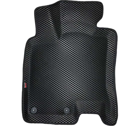 Коврики в салон L.Locker 5D EVA на Ниссан Кашкай Ж10 / Nissan Qashqai (J10) 2007-, цвет ЧЕРНЫЙ/черный EVANISQASH07