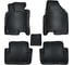 Коврики в салон L.Locker 5D EVA на Ниссан Кашкай Ж10 / Nissan Qashqai (J10) 2007-, цвет ЧЕРНЫЙ/черный EVANISQASH07 1