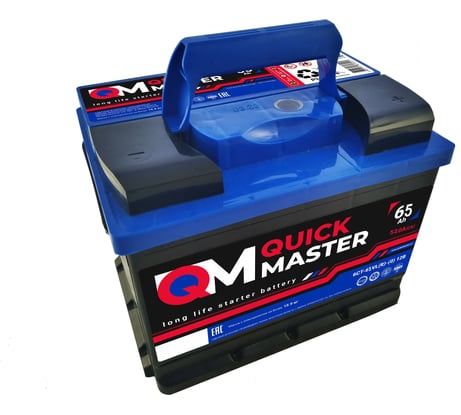 АКБ QUICK MASTER SP 6СТ-65 (R)-(0) 520А 242*175*190 4657771817687