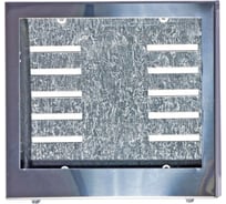 Рамка номерного знака DolleX 190х145 мм, новый ГОСТ, тип 4, мото, с металлическим адаптером SPL-34