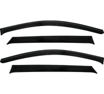 Дефлекторы окон REIN BAIC X55 кроссовер 2022-, накладной / Х 55 REINWV1251