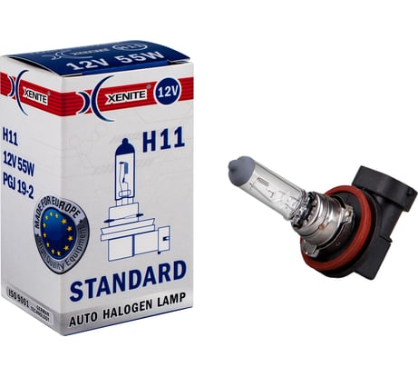 Автомобильная лампа XENITE STANDARD H11, PGJ19-2, 1 шт. 1007011