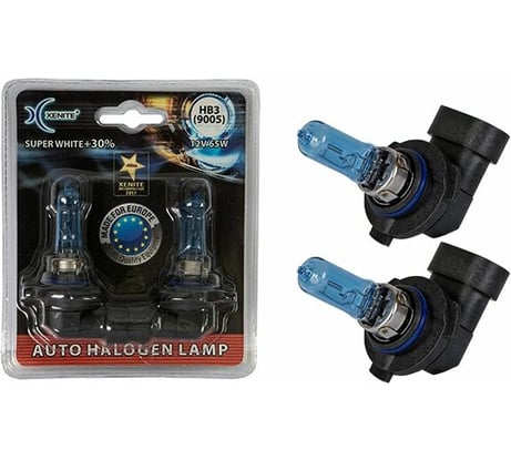 Автомобильная лампа XENITE SUPER WHITE HB3/9005, P20d, 12 В, 2 шт. 1007040