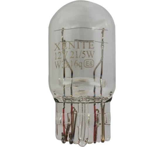 Автомобильная лампа XENITE W21, 5W W3x16q, LONG LIFE, 12V, 2 шт ...