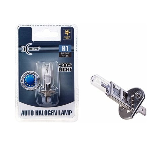 Автомобильная лампа XENITE H1, P14.5s, 24 В, 1 шт. 1007134