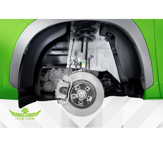 Подкрылок TOTEM с шумоизоляцией для SWM G05 Pro 2023-н.в. задний левый (СВМ Джи 05 Про) Внедорожник 5 дв. TOTEM.S.AN0644.21