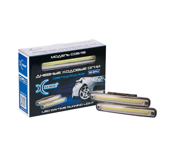 Комплект XENITE ДХО COB-118 12-24V 181х22х43 1001023 1