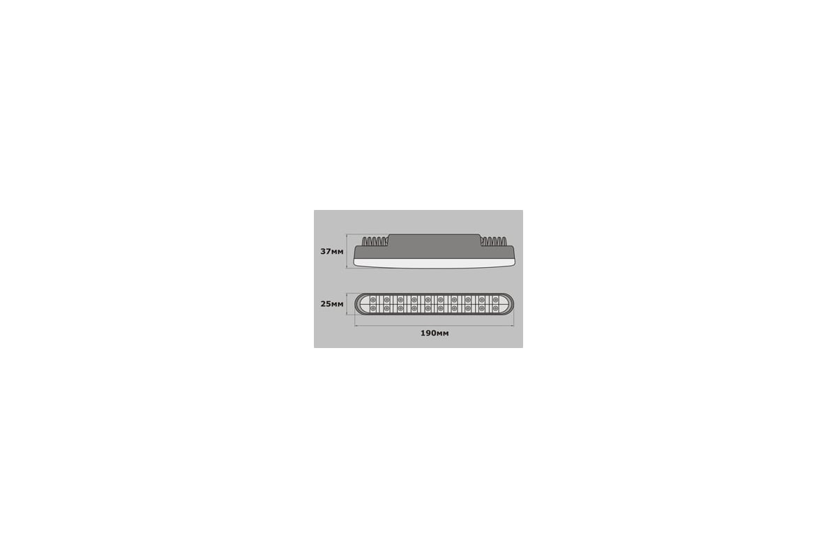 Комплект XENITE ДХО L-4019S 12V 190х25х37 1001020 - выгодная цена ...