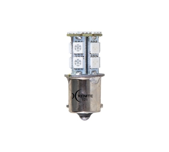 Автомобильная лампа XENITE BS137R 12V, красный, PR21W 1156 BA15s, 2 шт. 1009484