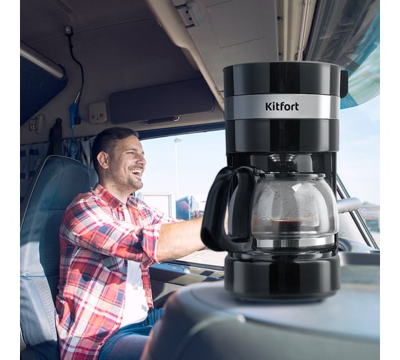 Автомобильная кофеварка Kitfort КТ-7415