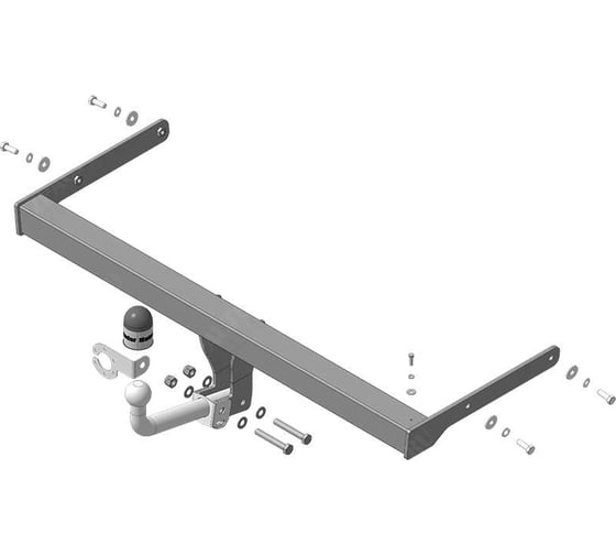 Фаркоп MOTODOR Volkswagen Bora c 2018 оцинк. Шар. 92713-A 1