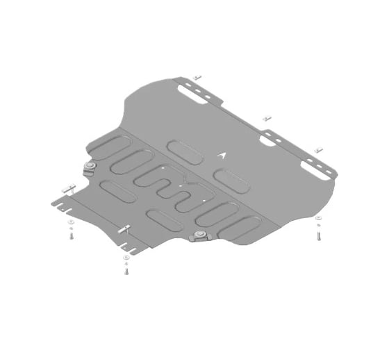 Защита стальная MOTODOR 2 мм Р Oting Paladin, V=2,0, с 2023 г. 78607 1