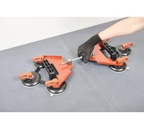 Сближение плит большого формата во время укладки CLOSER PLUS raimondi 185DALMK2