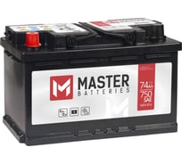 Аккумулятор MASTER BATTERIES 74Ah L+ MB741