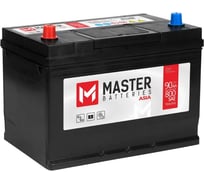 Аккумулятор автомобильный MASTER BATTERIES Asia 90Ah L+ MBA901