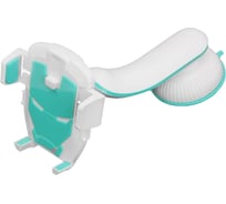 Держатель телефона/смартфона для спорткаров Wiiix, белый/голубой HT-25T5-IRON-WB