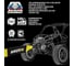 Автомобильный трос BRUTAL PRO 15 тонн 6 метров с петлями BRTR015 6