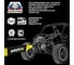 Автомобильный трос BRUTAL PRO 20 тонн, 6 метров, с петлями BRTR020 6