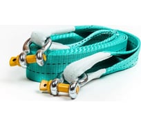 Буксировочный трос с двумя скобами ТамбовТехСнаб шакл, 6/9 т, 5 м, скоба/скоба RBOOS6T5MSS