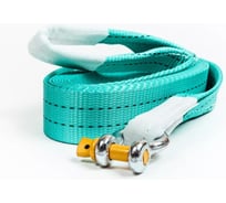 Буксировочный трос со скобой ТамбовТехСнаб шакл, 6/9 т, 6 м, петля/скоба RBOOS6T6MPS