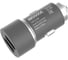 Зарядное устройство Wiiix с двумя USB-портами, 2.4 А, серый UCC-2-36-GR 1