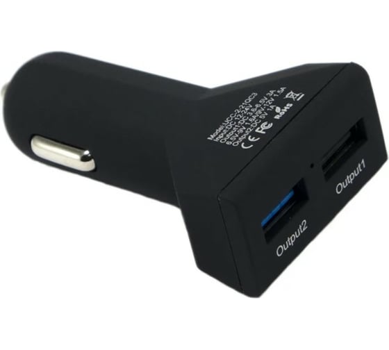 Зарядное устройство Wiiix с двумя USB-портами, QC3.0 UCC-2-21-WIIIX-QC3