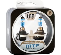 Галогеновая лампа MTF Light Argentum+80% H10, 12В, 42Вт 55046 H8A1210
