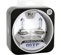 Галогеновая лампа MTF Light Argentum+130% Н7 12В, 55Вт 55435 H3A1207