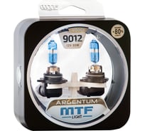 Галогеновая лампа MTF Light Argentum+80% HIR2 9012 12В, 55Вт 55147 H8A12H2