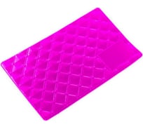 Липкий коврик Wiiix силиконовый, фиолетовый, квадратики SP-03PE