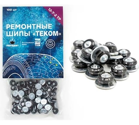 Ремонтные шипы Теком, 12-7-2ТР, 100 шт. 000867