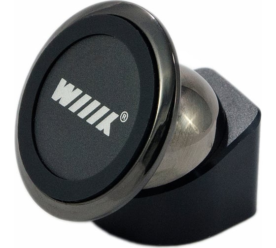 Магнитный держатель Wiiix для телефона на торпеду, серебристый HT-44Tmg-Silver gamma