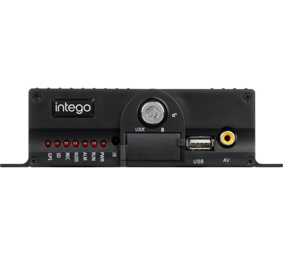 Многоканальный видеорегистратор INTEGO с 4 каналами, записи и поддержкой двух карт памяти MicroSD объемом до 512 GB NX-430А