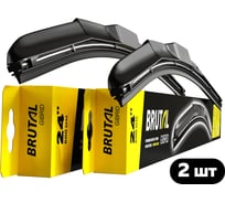 Комплект гибридных щеток стеклоочистителя BRUTAL 650мм 450мм BR00094