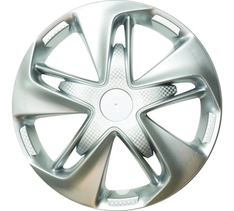 Колпаки LION СУПЕР АСТРА 13, серебристый, карбон, 2 шт. LW1326