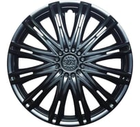 Колпаки LION СКАЙ 15, черный глянец, 2 шт. LW1518