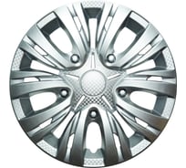 Колпаки LION ЛИОН 16, серебристый, 2 шт. LW1632