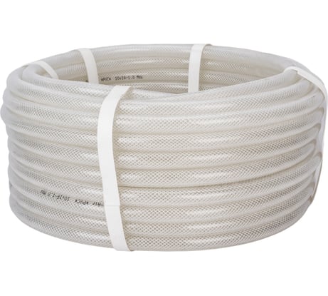 Шланг ПВХ маслобензостойкий/прозрачный (10х16мм; 10 атм.; 25 м) Berginflex PVC-OA-10B