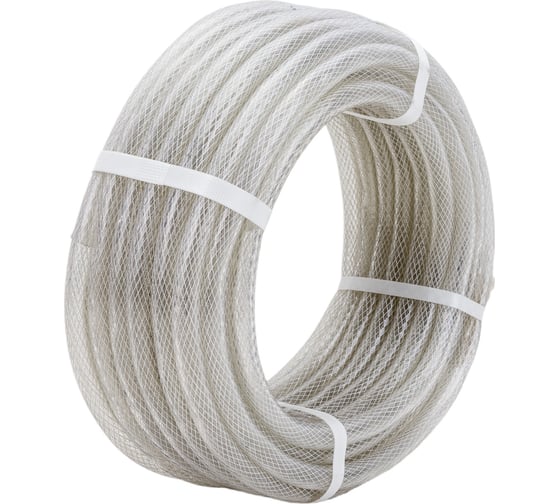 Шланг ПВХ маслобензостойкий/прозрачный (12х18мм; 10 атм.; 25 м) Berginflex PVC-OA-12B