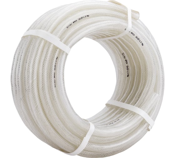 Шланг ПВХ маслобензостойкий/прозрачный (16х22мм; 10 атм.; 25 м) Berginflex PVC-OA-16B