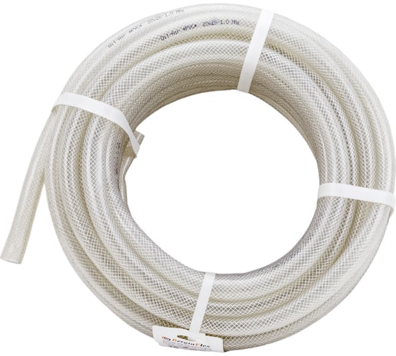 Шланг ПВХ маслобензостойкий/прозрачный (20х26мм; 10 атм.; 25 м) Berginflex PVC-OA-20B