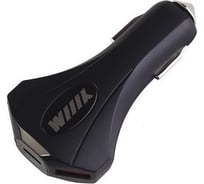 Зарядное устройство Wiiix с тремя USB-портами, черное UCC-3-6-QC3-UTC-B