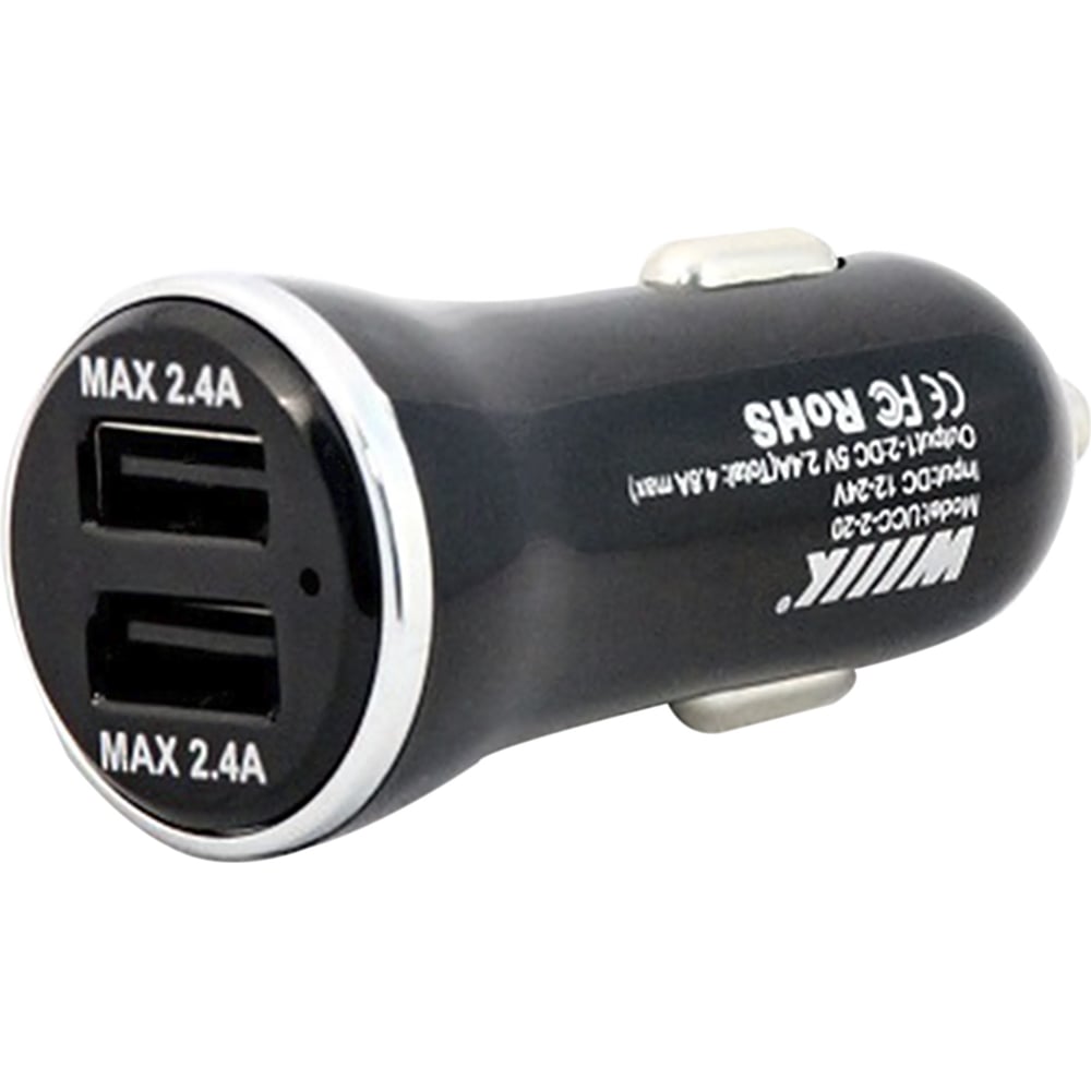 Зарядное устройство в авто Wiiix 2хUSB UCC-2-20 - выгодная цена, отзывы ...