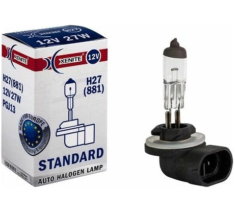 Автомобильная лампа XENITE STANDART H27/881, PGJ13, 1 шт. 1007007