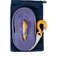 Буксировочный трос текстильный КанТраст 6 т 10 м крюк-крюк, в сумке tbt610000kkS