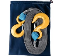 Буксировочный трос текстильный КанТраст 24 т 8 м крюк-крюк, в сумке tbt248000kkS