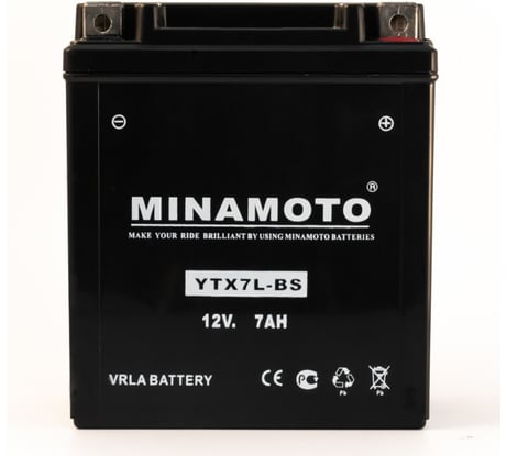 Мотоаккумулятор MINAMOTO YTX7L-BS 7504