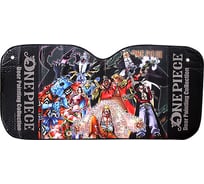 Солнцезащитная шторка на лобовое стекло AutoStandart OnePiece Супер-герои 130х60 см 101622